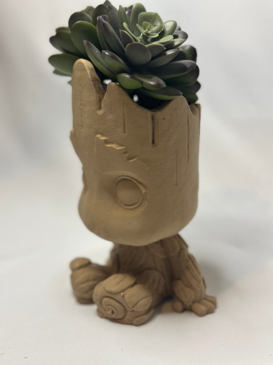 Groot-Inspired Succulent Pot - Bring A Part of the Marvel Universe to your Home or Office