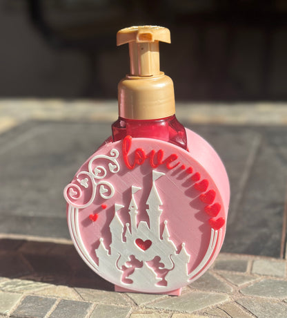 Mickey and Minnie Valentine's Bath and Body Works 3D Printed Soap Dispenser Holder
