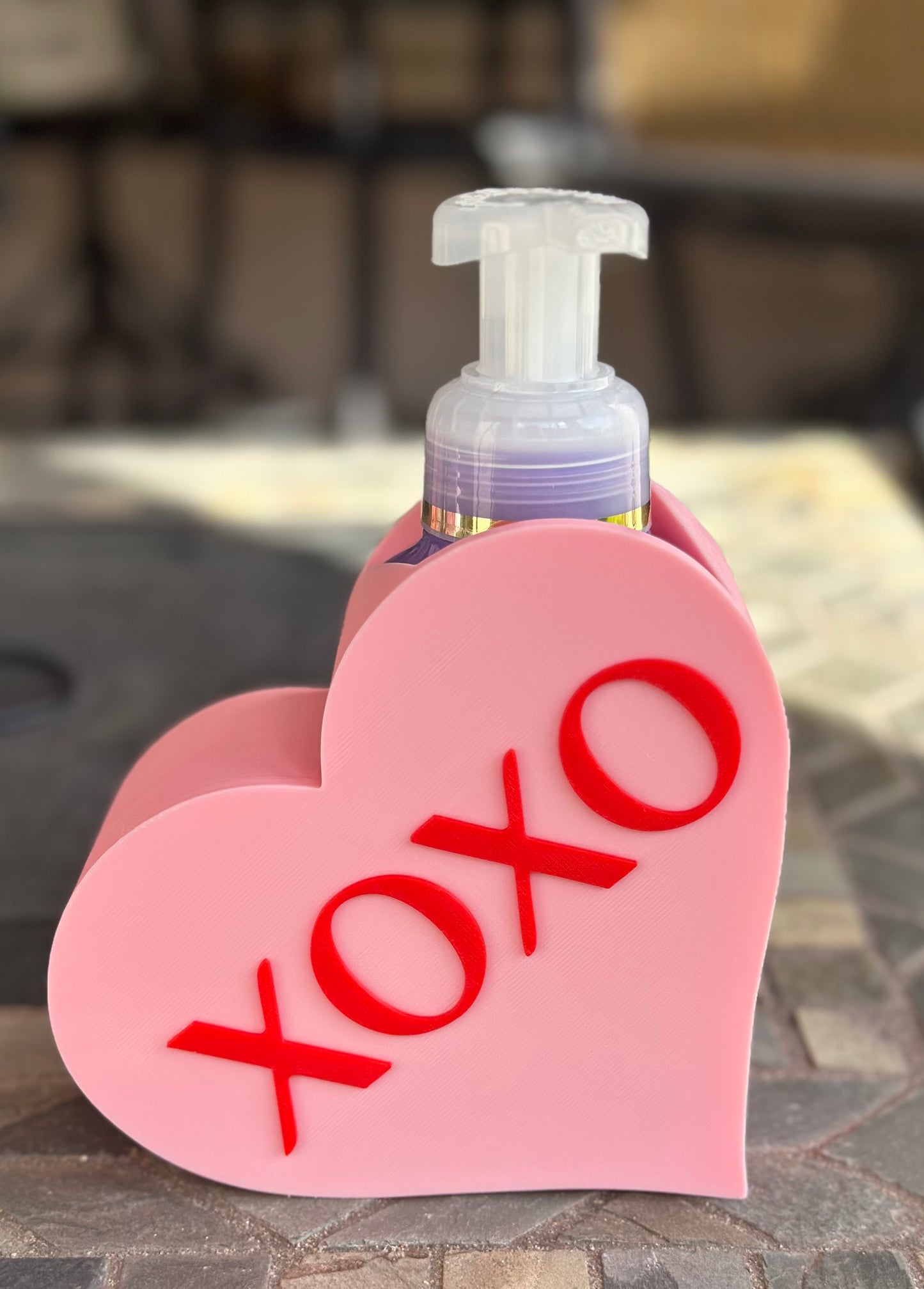 Valentine Bath and Body Works 3D Printed Soap Dispenser Holder (Copy)