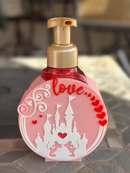 Mickey and Minnie Valentine's Bath and Body Works 3D Printed Soap Dispenser Holder