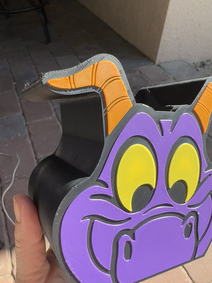 Figment-Inspired 3D Printed Soap Dispenser Holder – Fits Bath & Body Works Foaming Soap Bottles